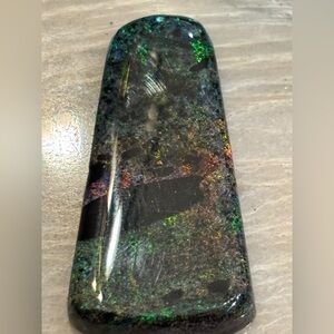 Gorgeous colors boulder opal vintage